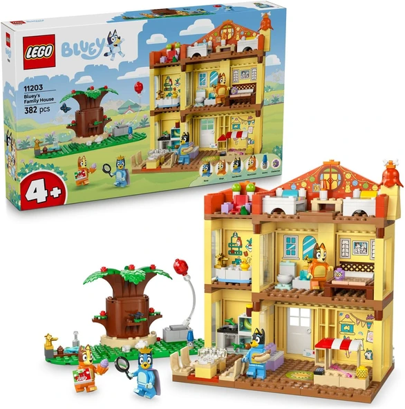Lego Bluey: Bluey’Nin Aile Evi 11203-4 Yaş Ve Üzeri Çocuklar Için Ev İçeren Yaratıcı Oyuncak Yapım S ürün görseli 1