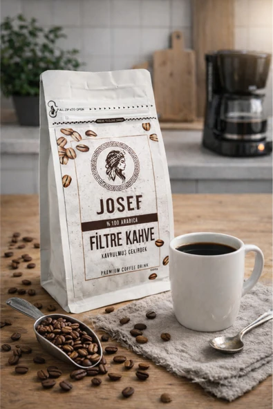 josef Filtre Kahve 1 kg Medium Roast Dengeli & Doyurucu Aroma ürün görseli 1