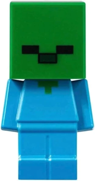 Lego Minecraft - Baby Zombie Orijinal Minifigür ürün görseli 1