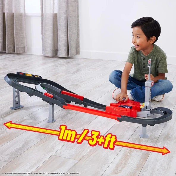 Hot Wheels Racing Starter Trackset, Jdy15 - Resim 2