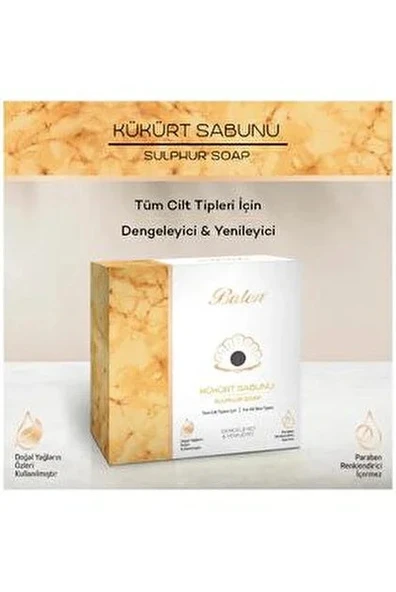 BALENS BEEAUTY KÜKÜRT SABUNU ürün görseli 1