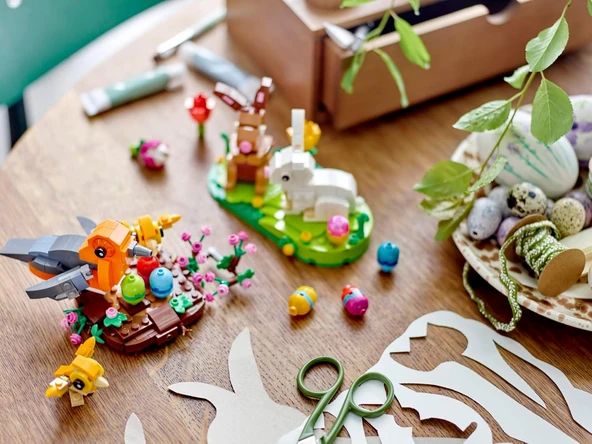 Lego Seasonal 40523 Easter Rabbits Display - Resim 5