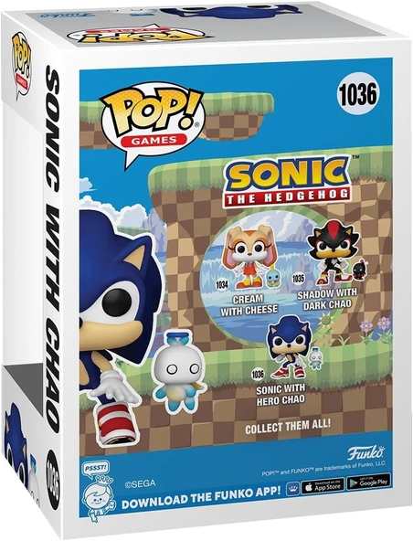 Funko Pop! &Buddy: Sonic - Kahraman Chao Ile Sonic - Resim 3