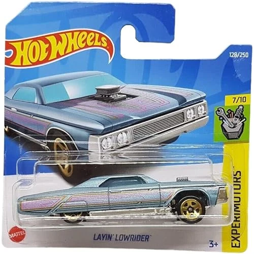 Hot Wheels - Layin´ Lowrider - Experimotors 7/10 - Hcx29 - Short Card - Mattel 2022 ürün görseli 1