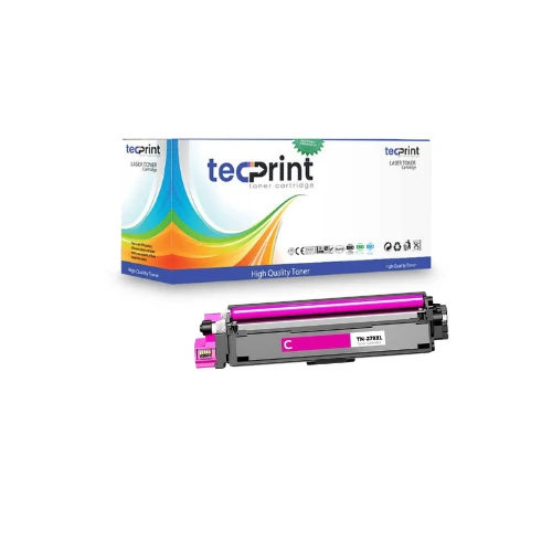 Tecprint Brother TN279XL M  Yüksek Kapasiteli Çipli Kırmızı Toner ürün görseli 1