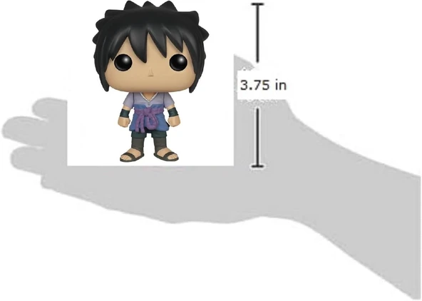 Funko Pop Figür: Animation - Naruto Shippuden - Sasuke - Resim 3