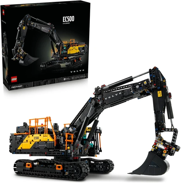 Lego Technic Volvo Ec500 Hybrid Ekskavatör 42215 – Yetişkinler Için Motorlu Ve Fonksiyonel İnşaat Ar ürün görseli 1