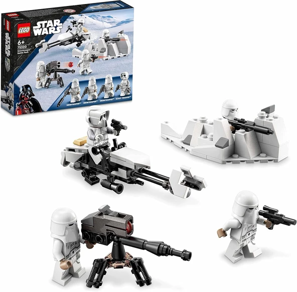 Lego® Star Wars™ Snowtrooper™ Savaş Paketi 75320-6 Yaş Ve Üzeri Çocuklar Için Oyuncak Yapım Seti (10 ürün görseli 1