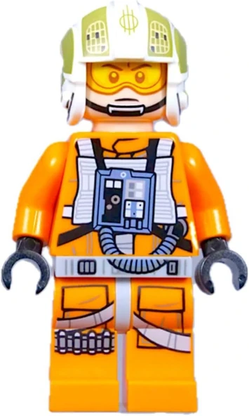 Lego Star Wars - Rebel Pilot Y-Wing (Jon 'Dutch' Vander, Gold Leader) Orijinal Minifigür 57020174135 ürün görseli 1
