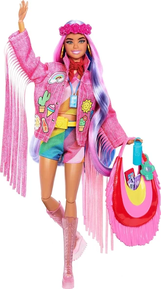 Barbie Extra Seyehat Bebekleri - Çöl Temalı ürün görseli 1