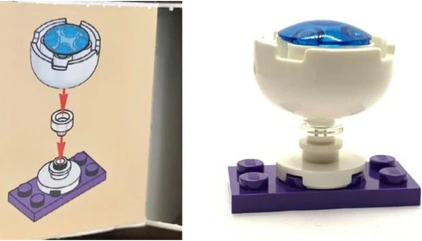 Lego Mikro Yapılar - Harry Potter (Day 17) - Pensieve 5702017974953 ürün görseli 1