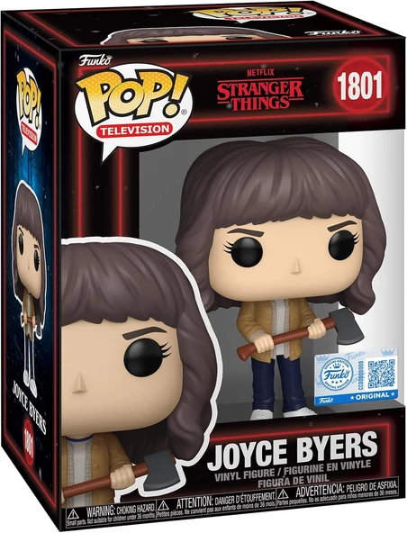 Funko Pop! Tv: Stranger Things Season 5 - Joyce Byers - Amazon'A Özel - Koleksiyon Vinil Figür - Hed ürün görseli 1
