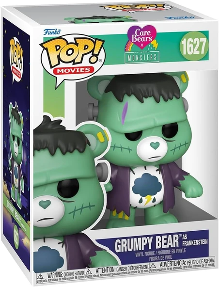 Funko Pop Movies Carebears X Universal Monsters - Grumpy Bear As Frankenstein No:1627 ürün görseli 1