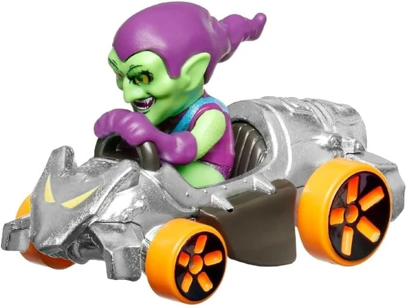 Hot Wheels Racerverse Tekli Arabalar Jbk22 Marvel Spider-Man Green Goblin ürün görseli 1