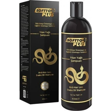 SOFTTO PLUS YILAN YAĞLI ŞAMPUAN 400 ML ürün görseli 1