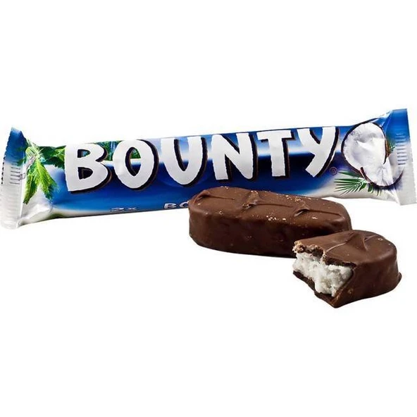 BOUNTY HİNDİSTAN CEVİZLİ ÇİKOLATA 57 G ürün görseli 1