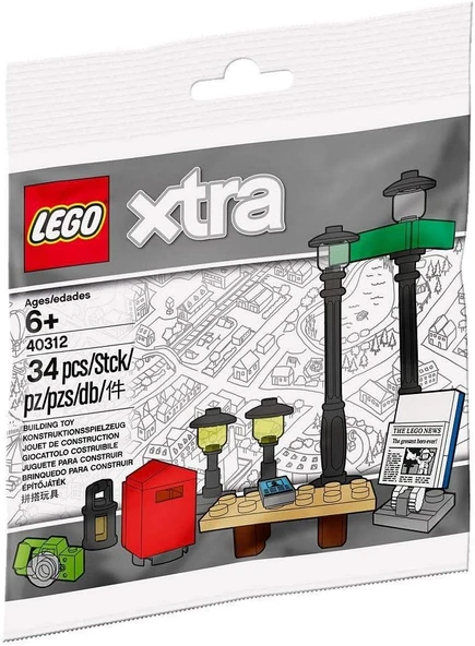 Lego Xtra 40312 Streetlamps ürün görseli 1