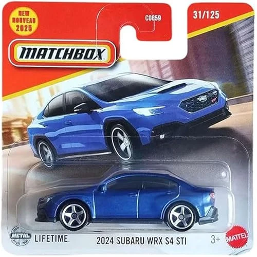 Matchbox - 2024 Subaru Wrx S4 Sti - Blue (1/64) Jbn60 ürün görseli 1