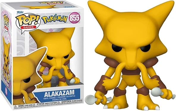 Funko Pop! Games: Pokemon - Alakazam - Resim 5