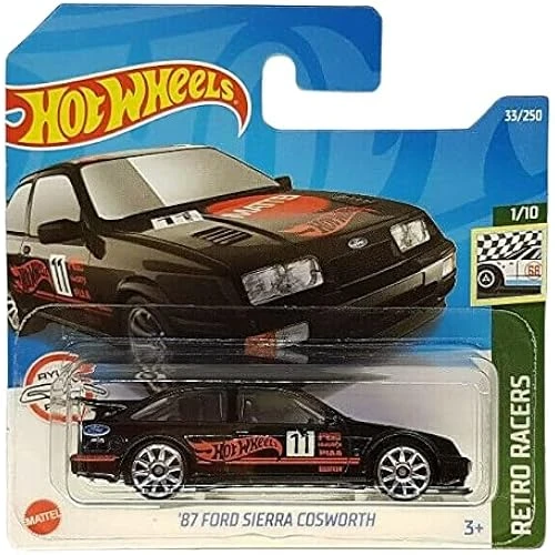 Hot Wheels - '87 Ford Sierra Cosworth - Retro Racers 1/10 - Hct21 - Kısa Kart - Bilstein - Piaa - Ry ürün görseli 1
