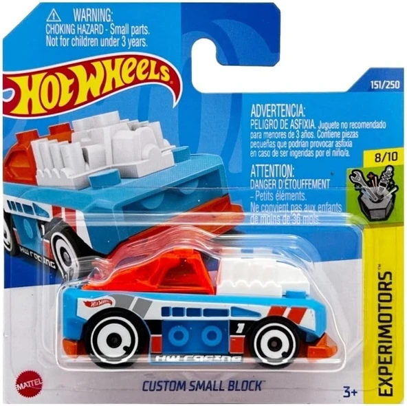 Hot Wheels 1:64 Experimotors Custom Small Block Hct82 ürün görseli 1