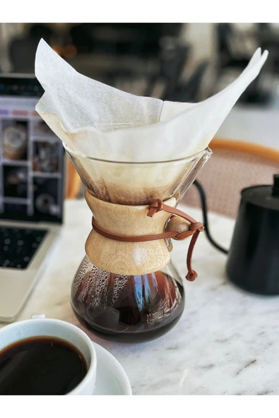 josef Chemex Cam Kahve Demleme Ekipmanı 800 ml ürün görseli 1