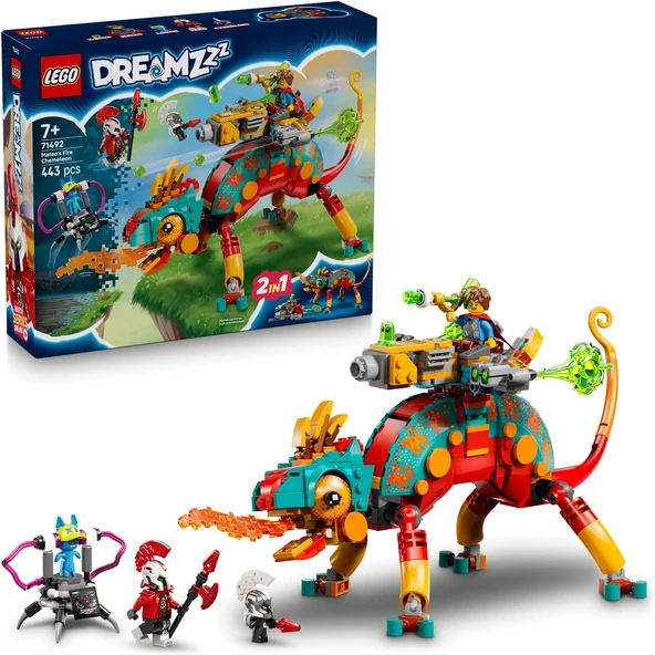 Lego Dreamzzz Mateo’Nun Ateş Bukalemunu 71492-7 Yaş Üzeri Kız Ve Erkek Çocuklar Için Mateo Ve Zero M ürün görseli 1