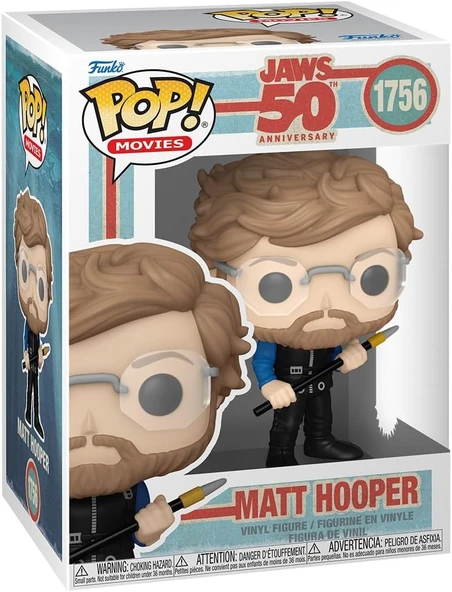Funko Pop Movies: Jaws - Matt Hooper, Oyuncak Figür ürün görseli 1