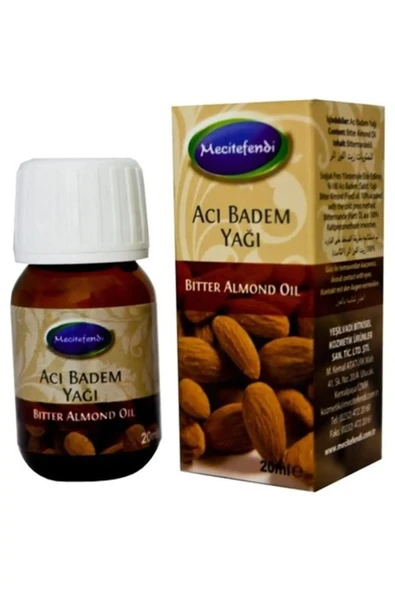 MECİTEFENDİ ACI BADEM YAĞI 20 ML ürün görseli 1