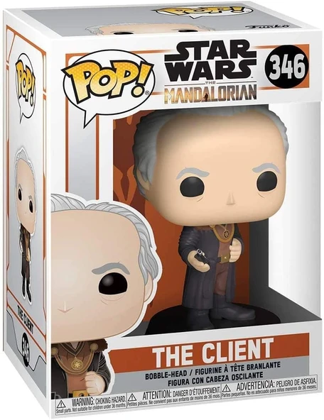 Funko Pop Star Wars Mandalorian The Client Figür - Resim 2