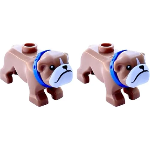 Lego Orijinal Figürler - British Bulldog Köpek (2 Parça) ürün görseli 1