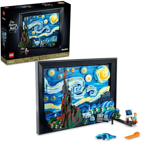 Lego Ideas 21333 Vincent Van Gogh - The Starry Night ürün görseli 1