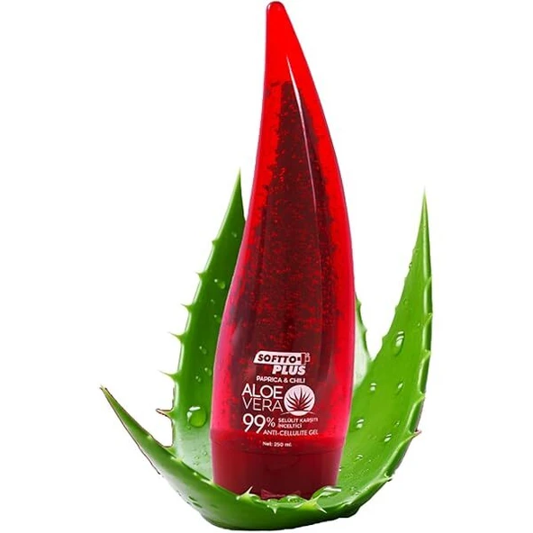 SOFTTO PLUS SELÜLİT KARŞITI VE İNCELTİCİ ALOE VERA JEL 250 ML ürün görseli 1