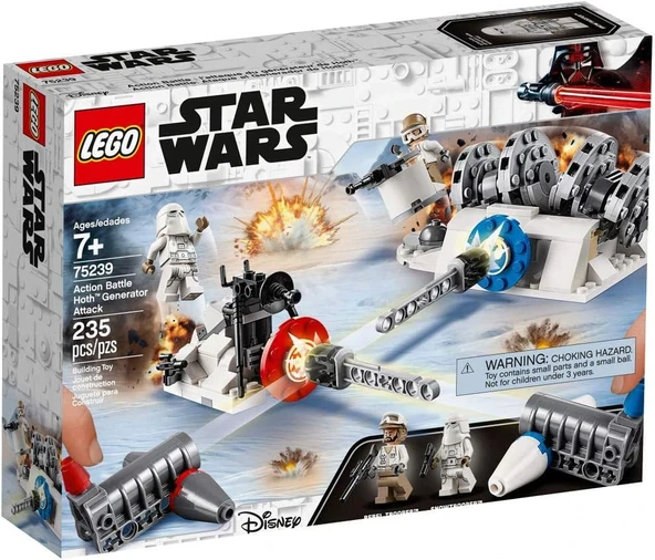 Lego Star Wars Action Battle Hoth Jeneratör Saldırısı (75239) ürün görseli 1