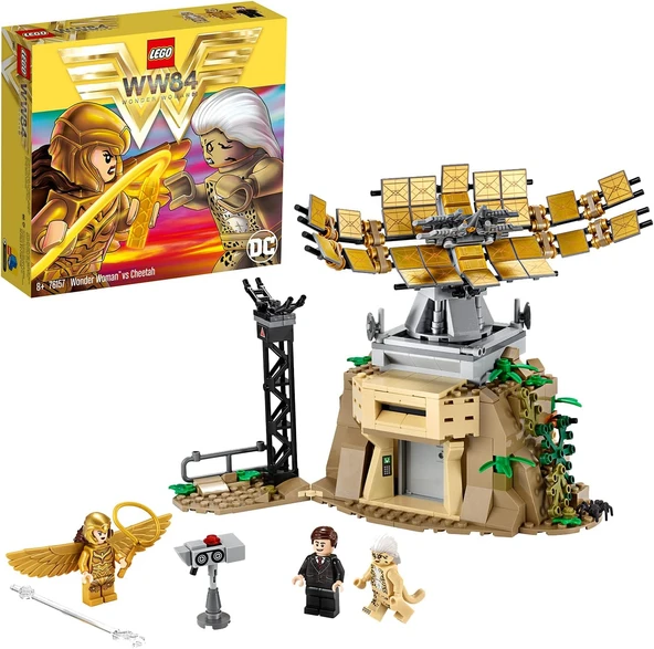 Lego Dc Wonder Woman Vs Cheetah 76157 - Süper Kahramanları Seven Çocuklar Için Koleksiyonluk Yaratıc ürün görseli 1