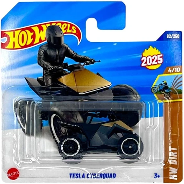 Hot Wheels Tekli Arabalar Tesla Cyberquad Hyx91 - Resim 2