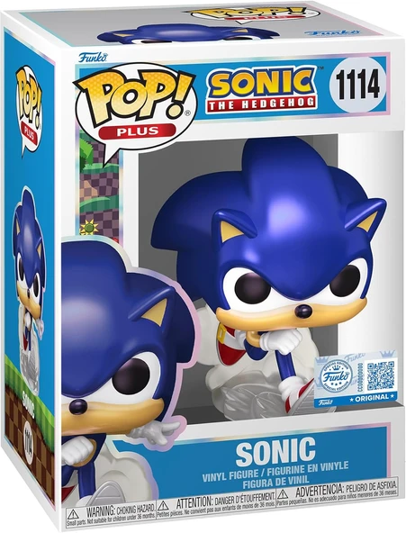 Funko Pop Games: Sonic- (Pearlescent) Special Edition ürün görseli 1