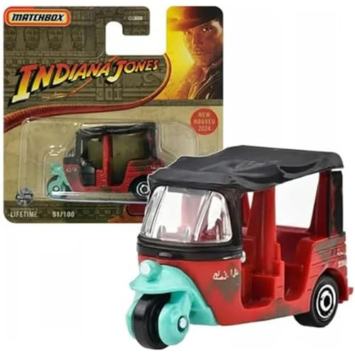 Matchbox - İndiana Jones Themed Mbx Tangiers Tuk Tuk (1/64) ürün görseli 1