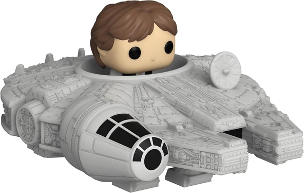 Funko Pop! Bitty Ride: Star Wars - Millenium Falcon Ile Han Solo - Resim 2