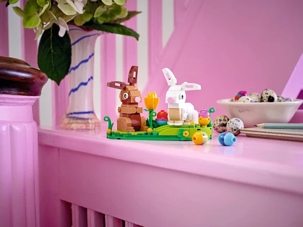 Lego Seasonal 40523 Easter Rabbits Display - Resim 2
