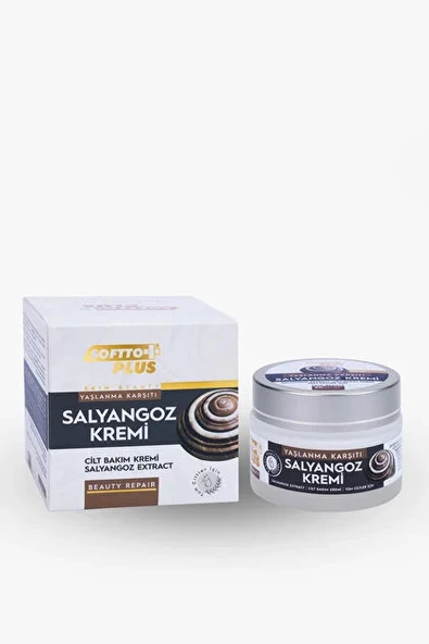 SOFTTO PLUS SALYANGOZ ÖZLÜ CİLT KREMİ 50 ML ürün görseli 1