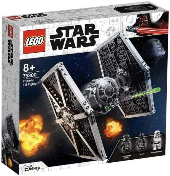 Lego Star Wars İmparatorluk Tie Fighter 75300 Yapım Seti; Yaratıcı Çocuklar Için Muhteşem Bir Yapım ürün görseli 1