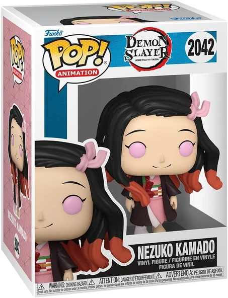 Funko Pop! Animasyon: Demon Slayer - Nezuko Kamado (Smiling) - Koleksiyon Vinil Figür - Hediye Fikri ürün görseli 1