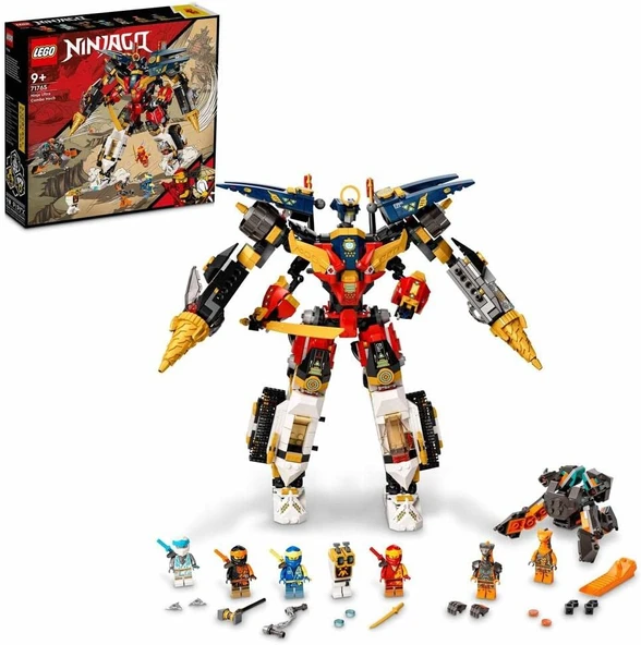 Lego® Ninjago® Ninja Ultra Kombo Robot 71765-9 Yaş Ve Üzeri Için Araba, Jet Ve Tank İçeren Araç Oyun ürün görseli 1