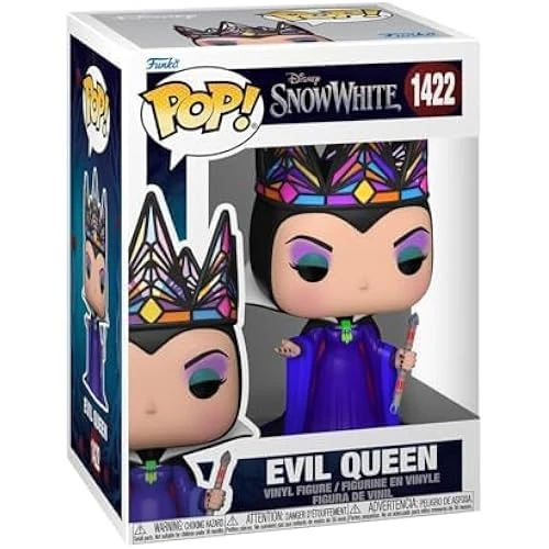 Funko Nita Toys Pop Disney: Snow White Live Action - Evil Queen (Black & Purple) Figür ürün görseli 1