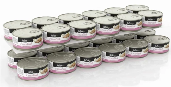 Reflex Plus Et Suyunda Ton Balığı ve Karidesli Kedi Yaş Mama Konservesi 70 Gr - 24 ADET ürün görseli 1