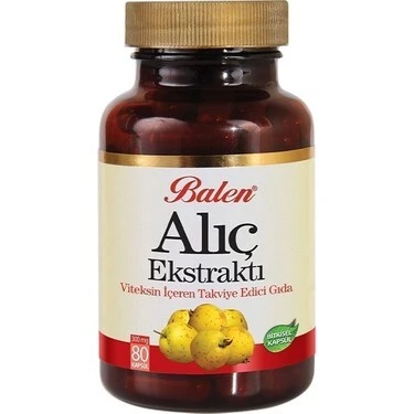 BALEN ALIÇ MEYVESİ EKSTRAKTI KAPSÜL 375 MG *80 ürün görseli 1