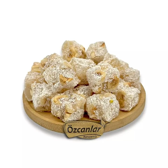 FINDIKLI HİNDİSTAN CEVİZLİ KUŞ LOKUM (ÇİFTE KAVRULMUŞ) 1 KG ürün görseli 1
