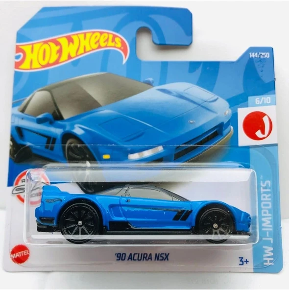 Hot Wheels 90 Acura Nsx Mavi 1:64 Ölçek Hotwheels Marka 6/10, Oyuncak Araba ürün görseli 1