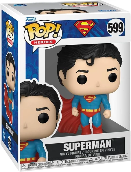 Funko Pop! Heroes: Dc - Süpermen - Koleksiyon Vinil Figür - Hediye Fikri - Resmi Ürün - Çocuklar Ve ürün görseli 1